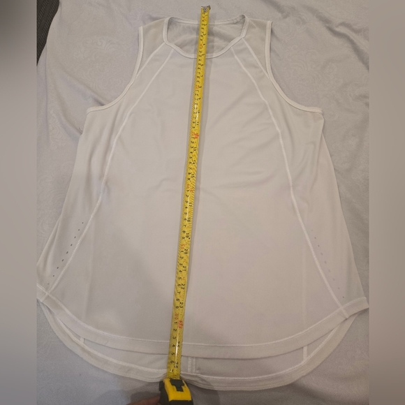 Lululemon‎ Athletica Silver Check Measurements There Is No Tag - Picture 3 of 4